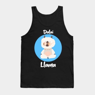 Llama / Yoga Llama / Dalai Llama / Funny Llama Doing Yoga / Cute Llama / Cute Yoga Design Tank Top